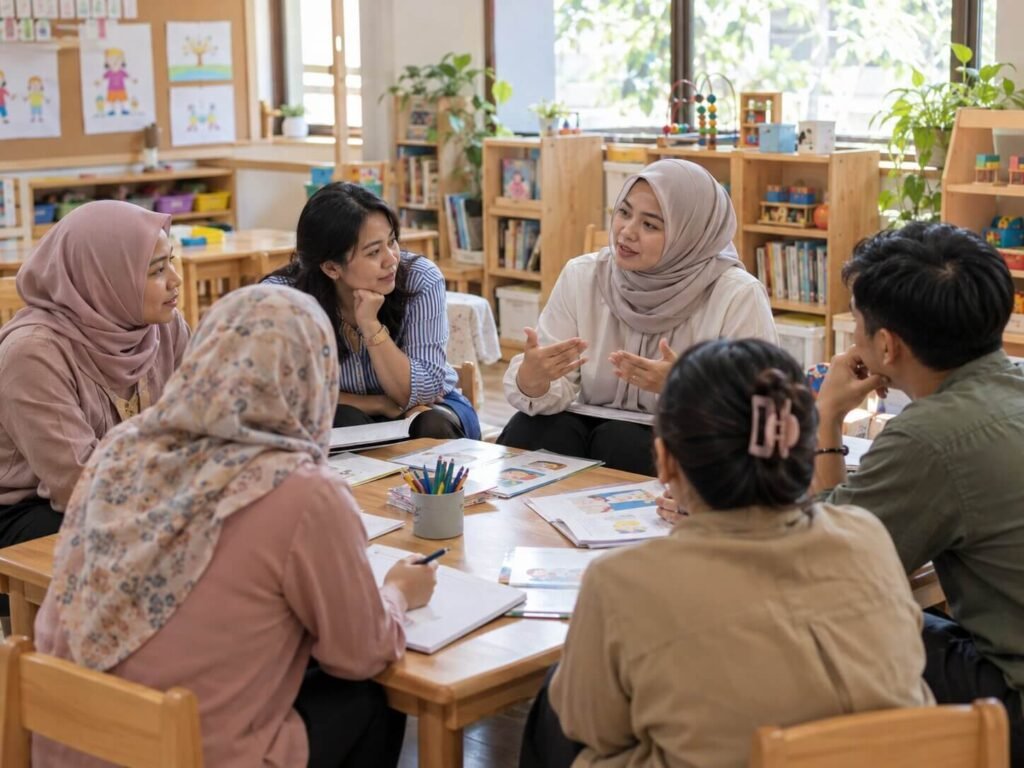 Diskusi kelompok program edukasi keluarga
